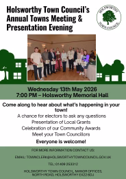 Annual Towns Meeting 2026 Poster